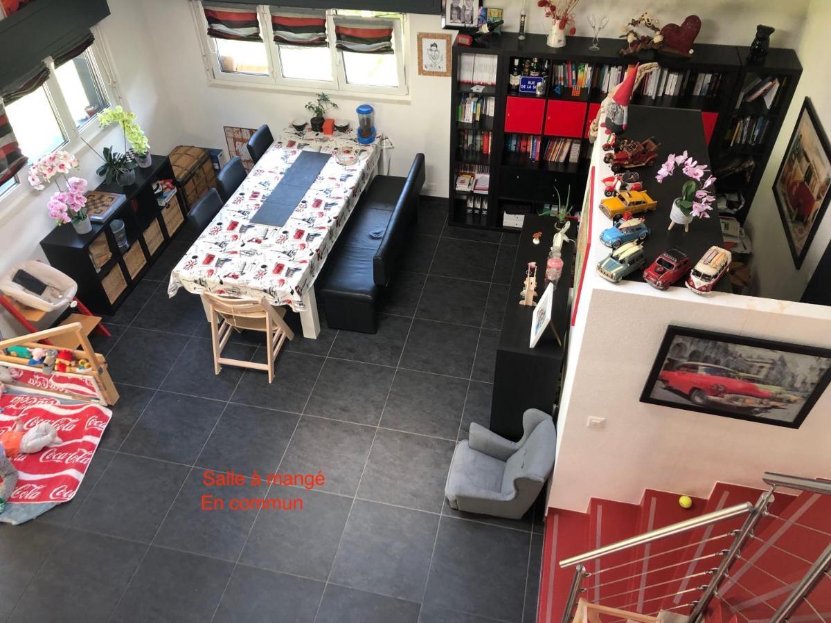 Logement Chez L'Habitant Etage Independant Grône Exteriér fotografie